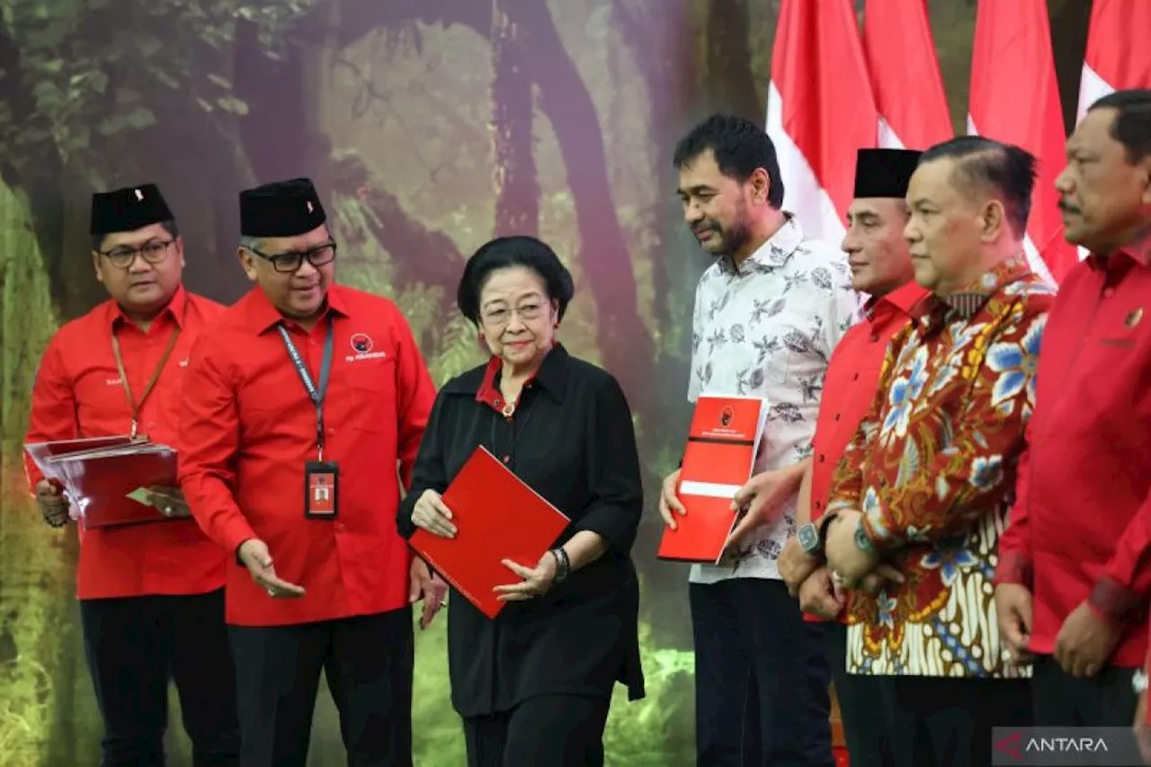 PDIP umumkan calon bupati-wali kota pada Pilkada 2024