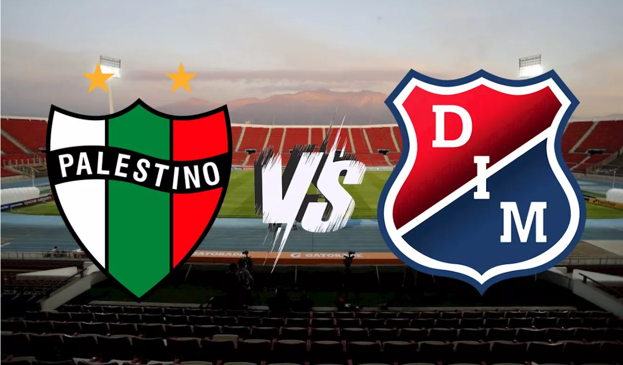 Palestino vs Medellín EN VIVO HOY 14 agosto - Copa Sudamericana