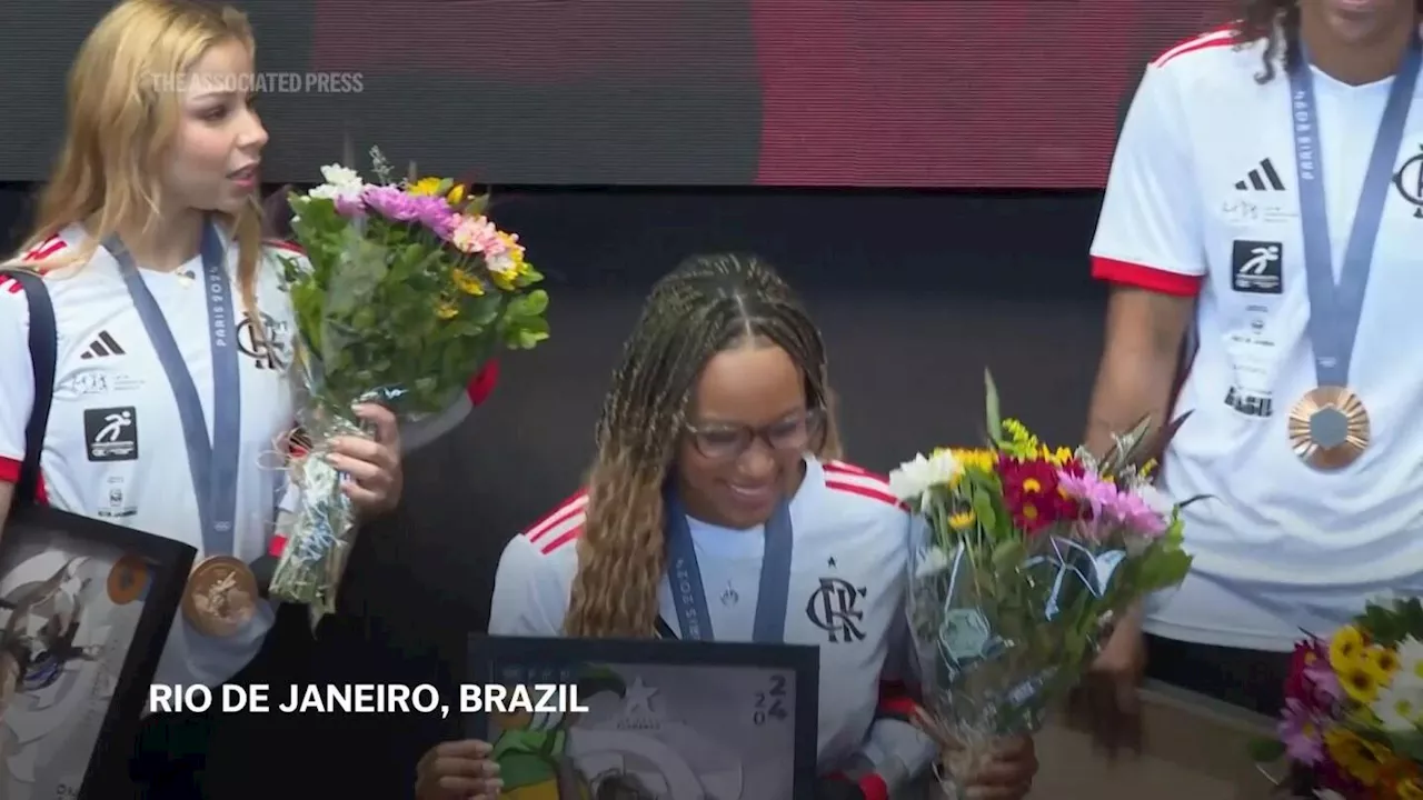 Brazilian Olympic medalists honored in Rio de Janeiro