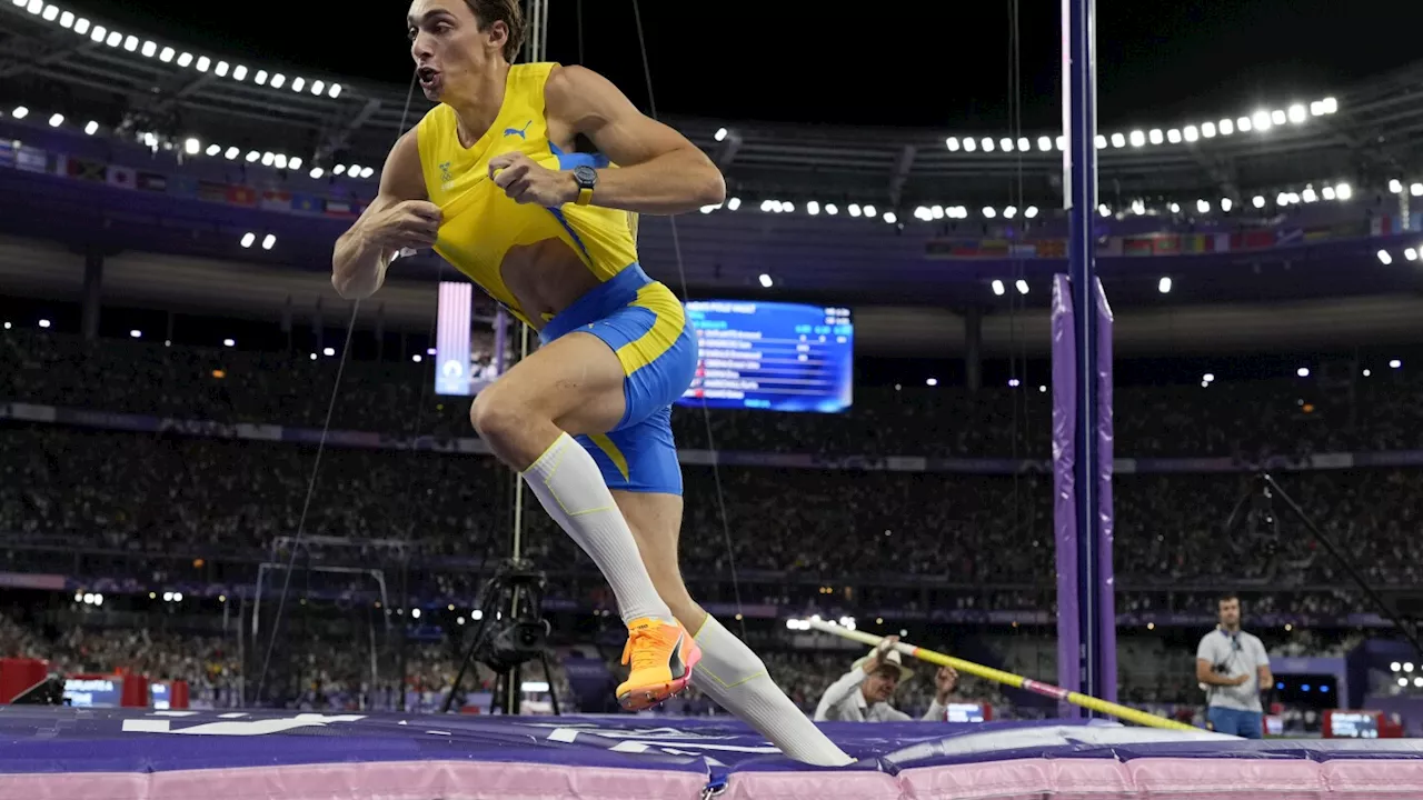 Greatest pole vaulter Duplantis to race fastest 400-meter hurdler Warholm in 100-meter sprint