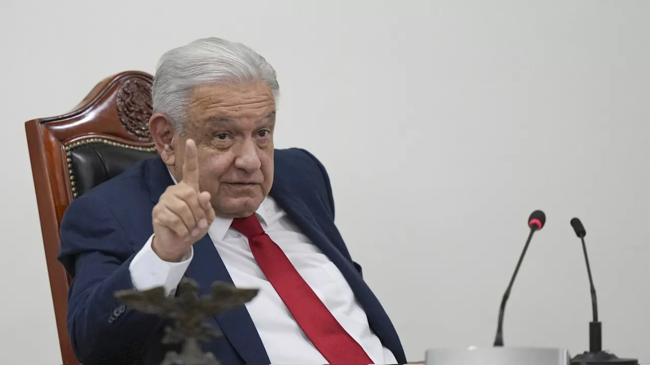 Mexico's president to send diplomatic note over US funding for a Mexican anti-corruption NGO