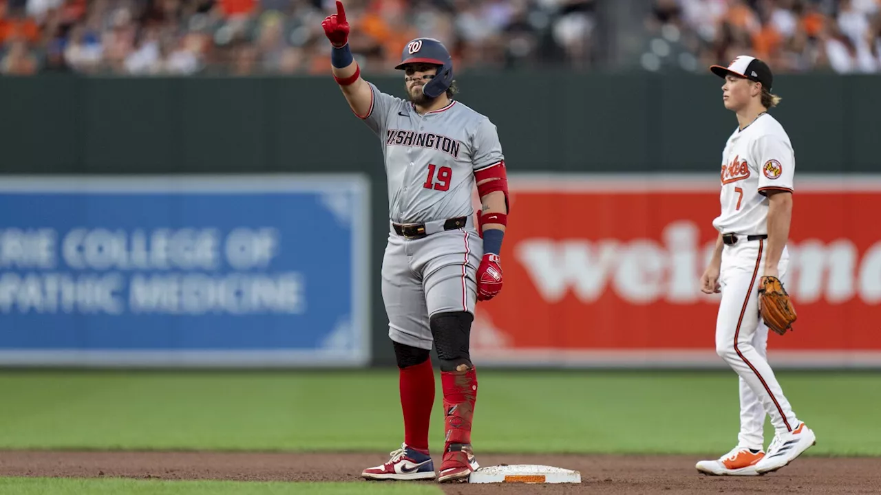 Rolling Rookies: Chaparro hits 3 doubles in debut while Wood produces another 4-hit game for Nats