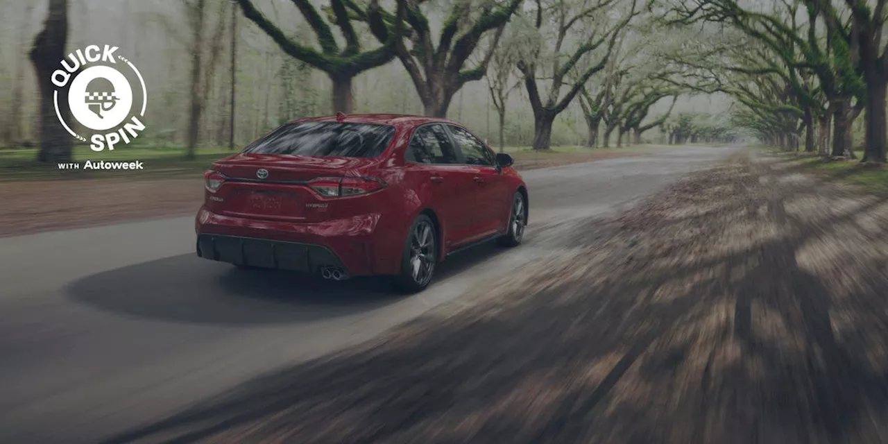 2024 Toyota Corolla Hybrid Is Commuter Grade Fun