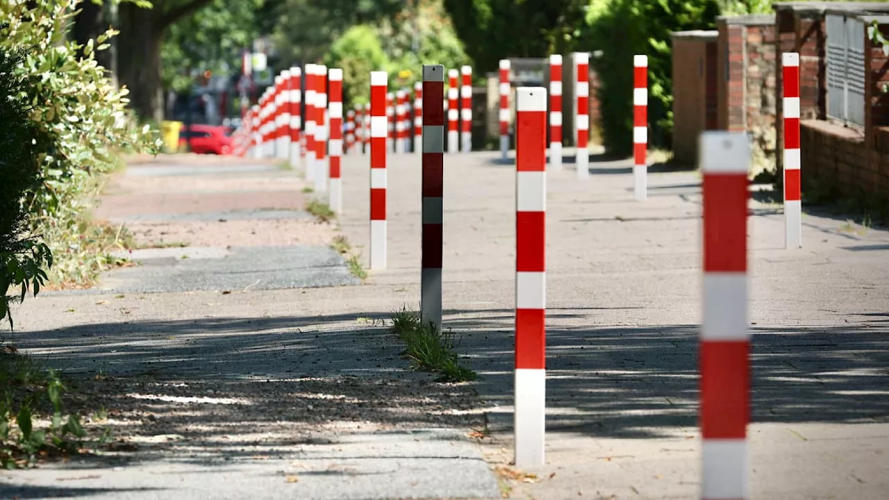 Poller-Wahnsinn vor Schule: Stahl-Streben gegen Eltern-Taxis in Hamburg