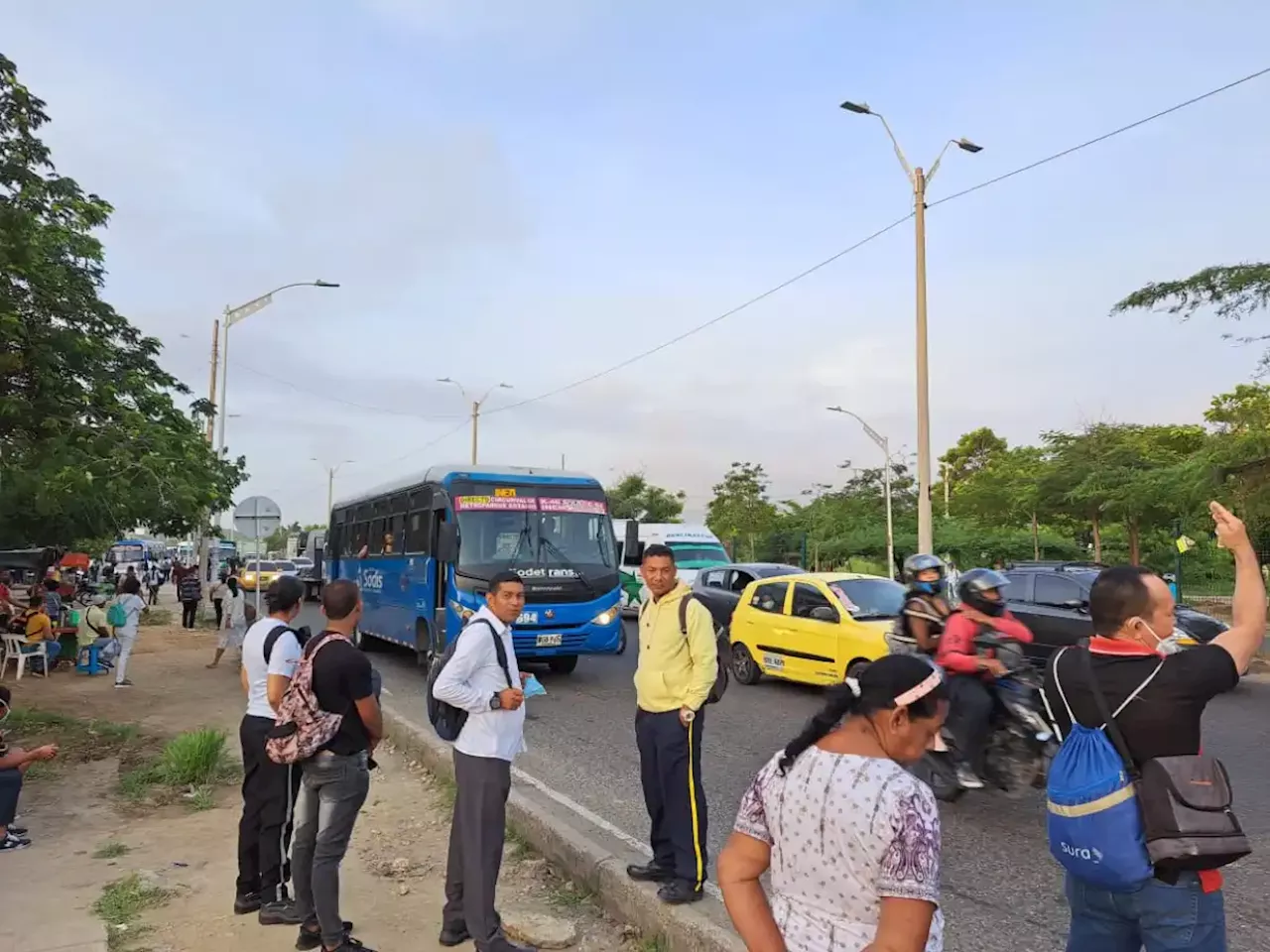 Gaula acompaña a empresas de buses por supuestas amenazas extorsivas en Barranquilla