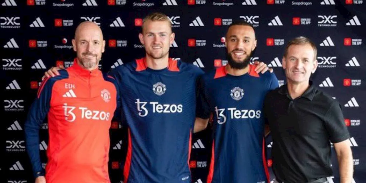 Matthijs De Ligt dan Noussair Mazraoui Resmi Berstatus Pemain Manchester United