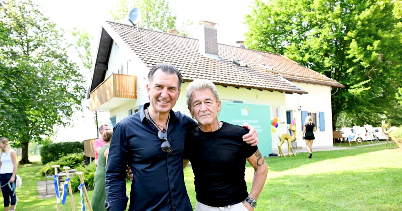 Peter Maffay: Spatenstich für das erste BAMBI-Haus