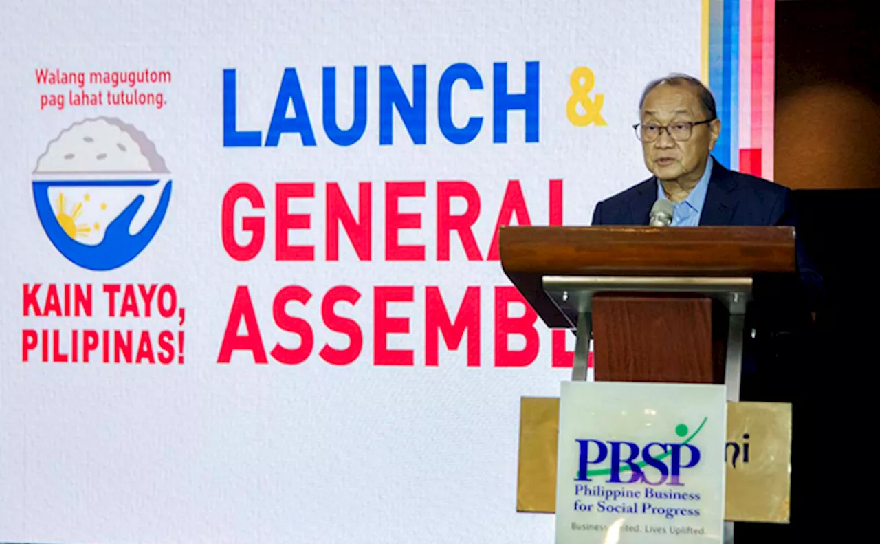 Private sector launches Kain Tayo Pilipinas to achieve zero hunger