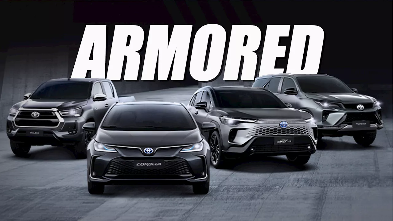 Toyota Now Sells Bulletproof Corolla And Hilux Models In Brazil