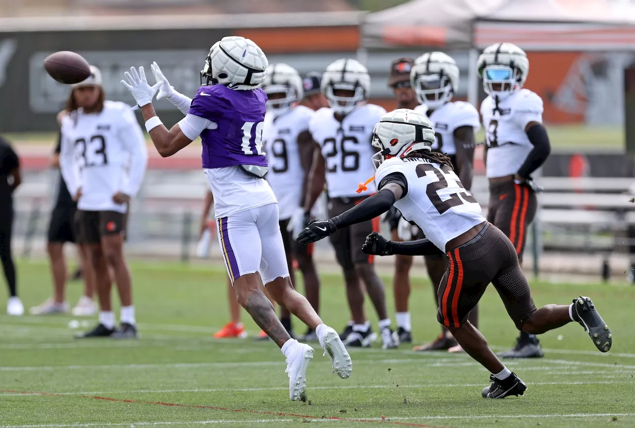 Browns defense sets the tone: Observations from the first day of joint practice with the Vikings