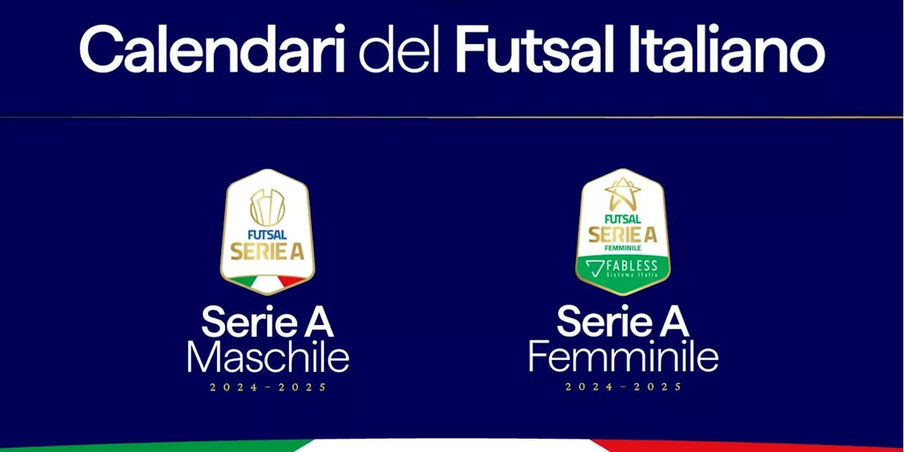 Calcio a 5, oggi i sorteggi dei campionati di Serie A 2024-2025