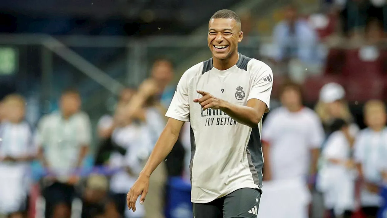 Klart: Mbappé gör sin debut för Real Madrid