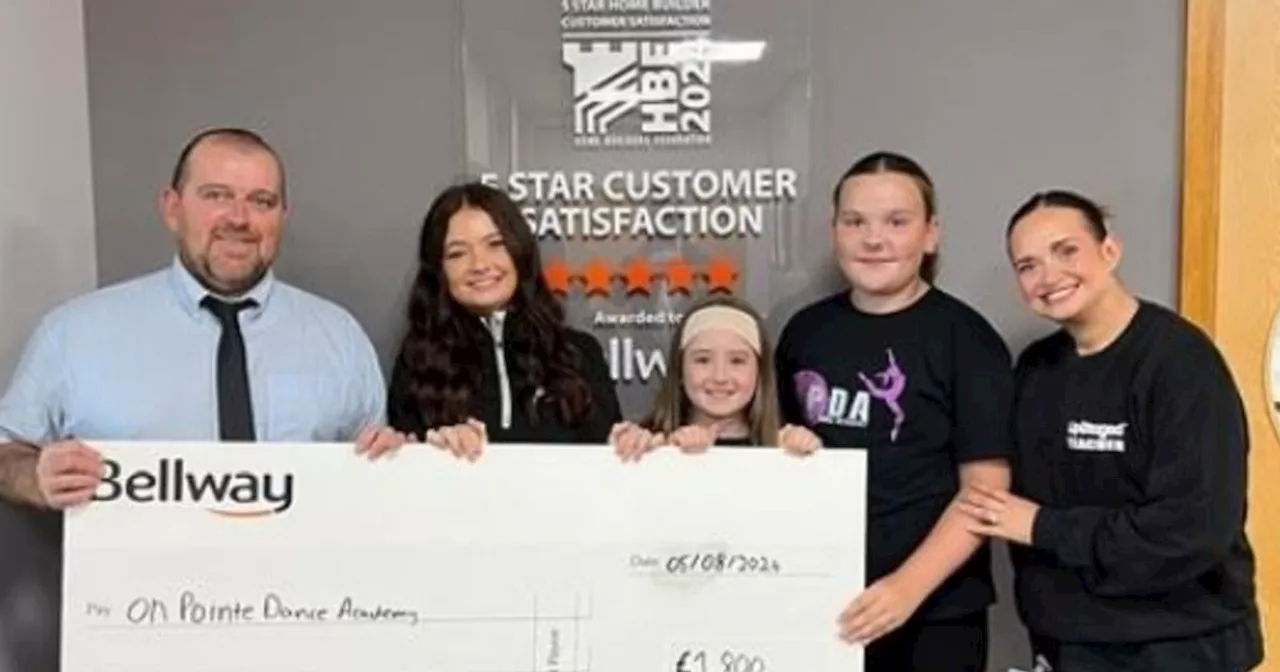 Newmains dance company head to World Championships thanks to housebuilder cash