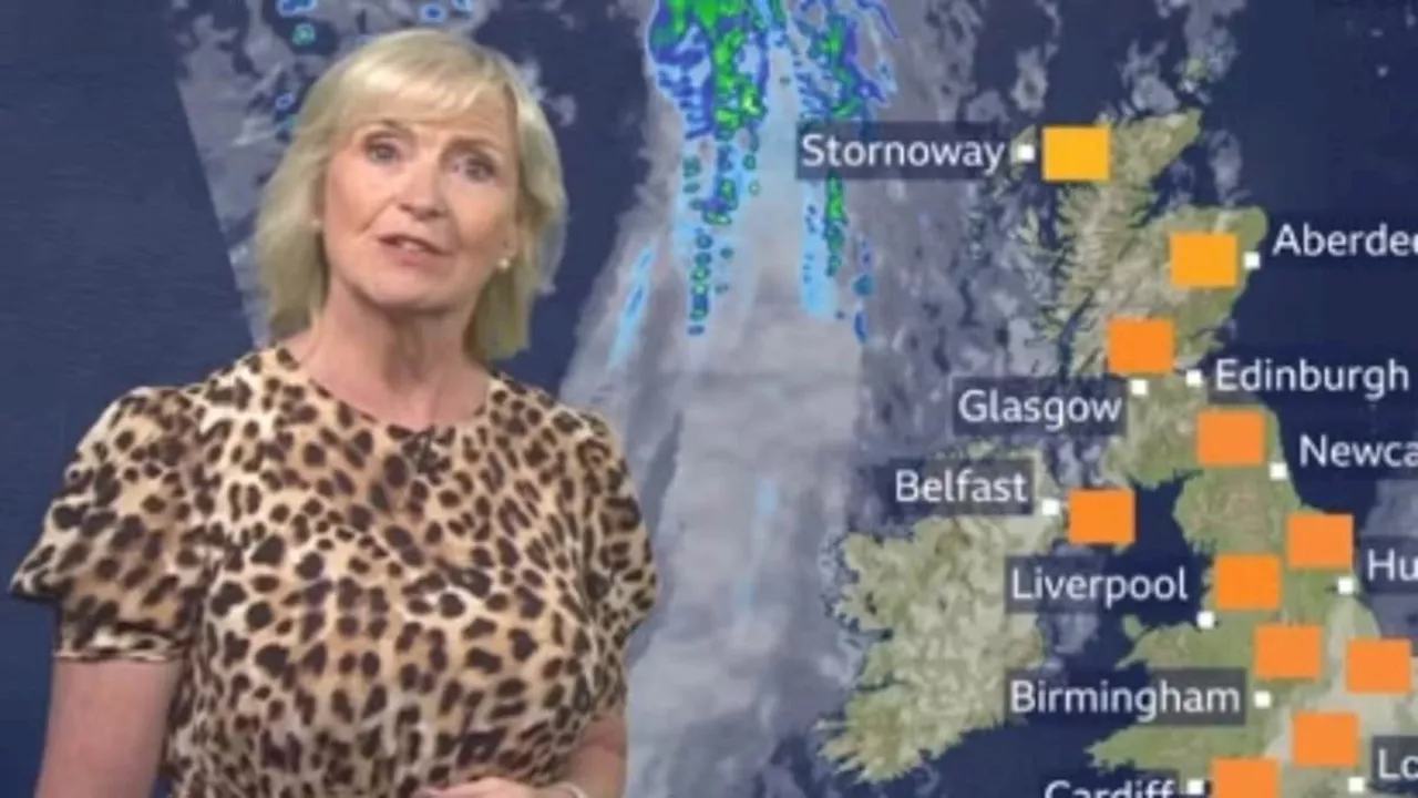 BBC Breakfast's Carol Kirkwood gives rare health update after struggling through weather report -...