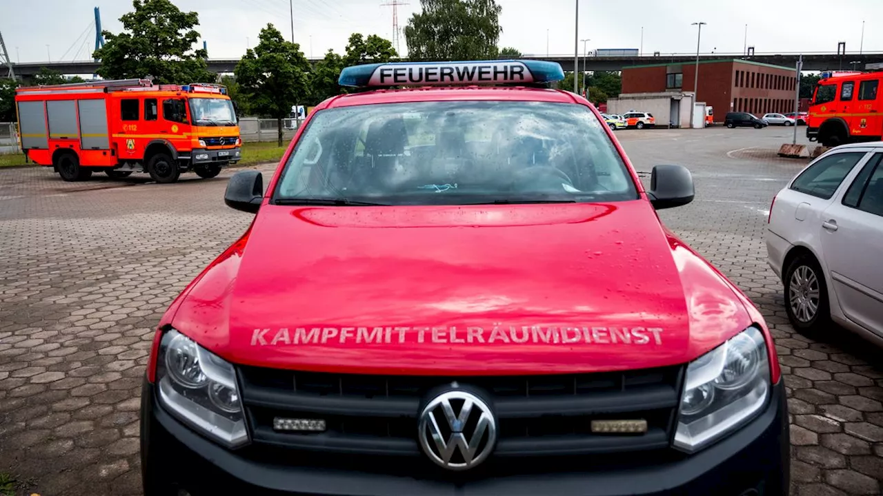 Fund auf Firmengelände: Bombe im Hamburger Hafen entdeckt – A7 zwischenzeitlich gesperrt