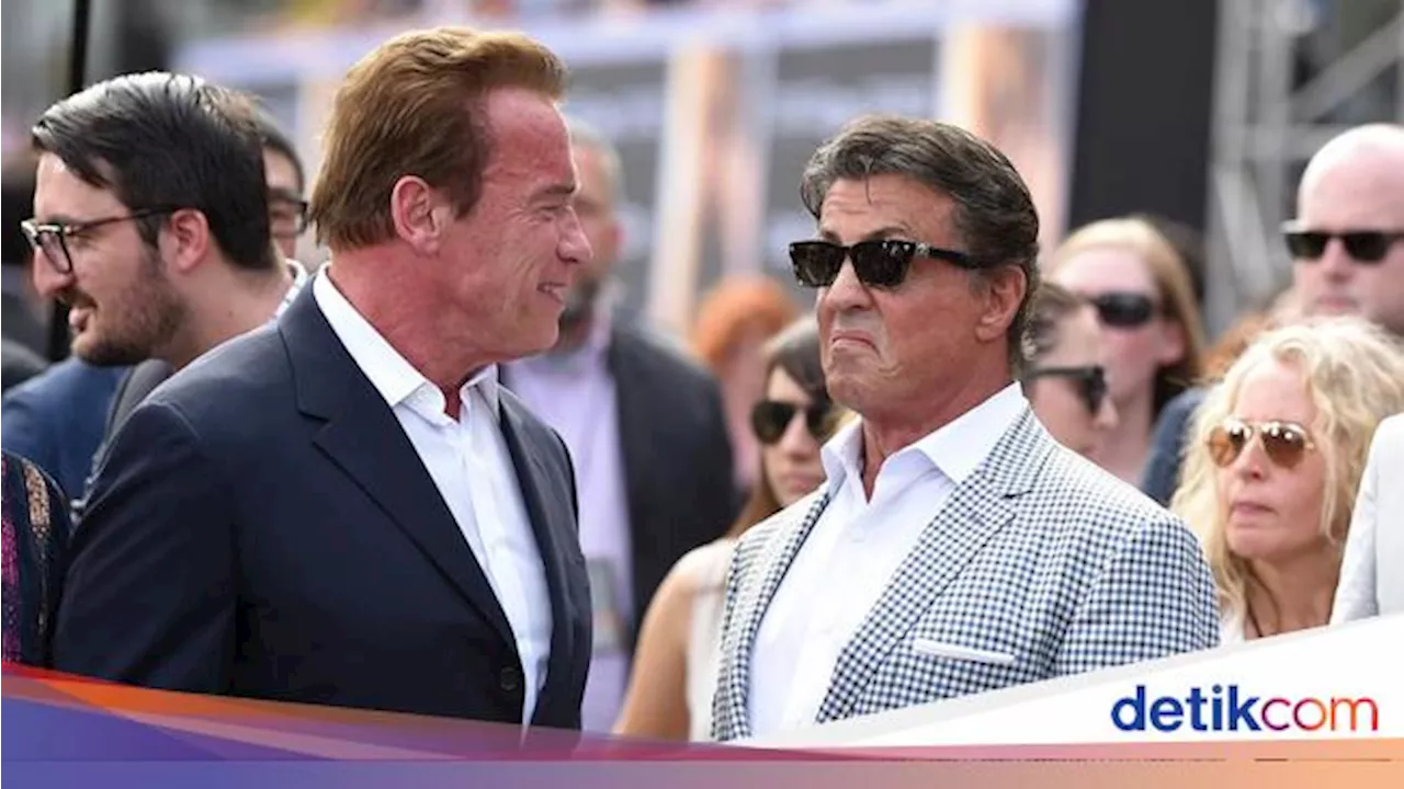 Akhir Pertikaian Arnold Schwarzenegger dan Sylvester Stallone