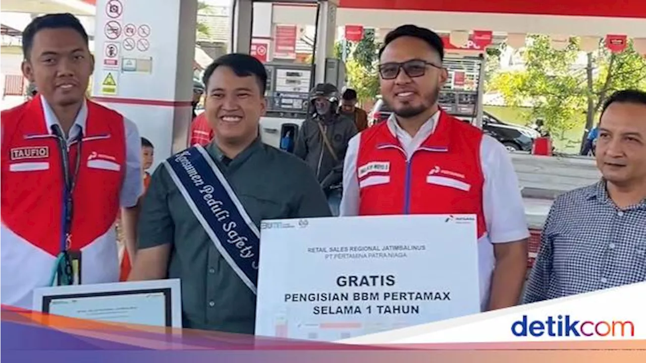 Korban Pengeroyokan SPBU Sidoarjo Dapat Hadiah Gratis Isi Pertamax Setahun!