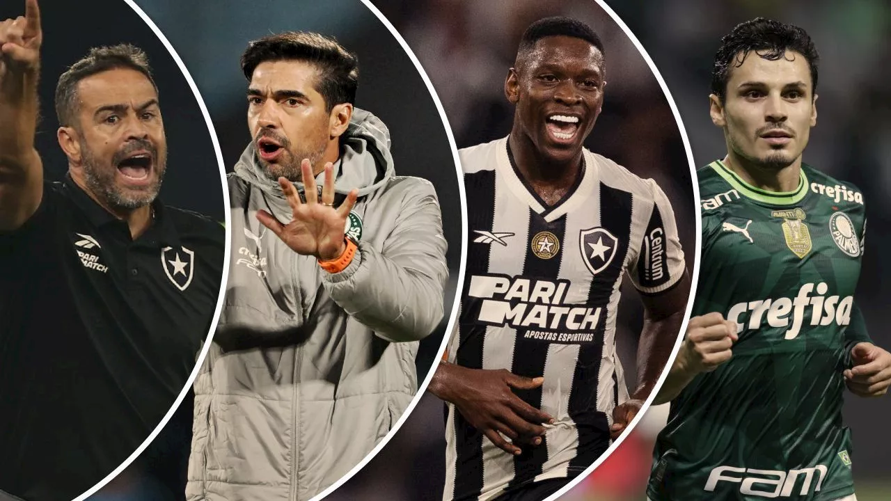 O que aconteceu no único Botafogo x Palmeiras na Libertadores