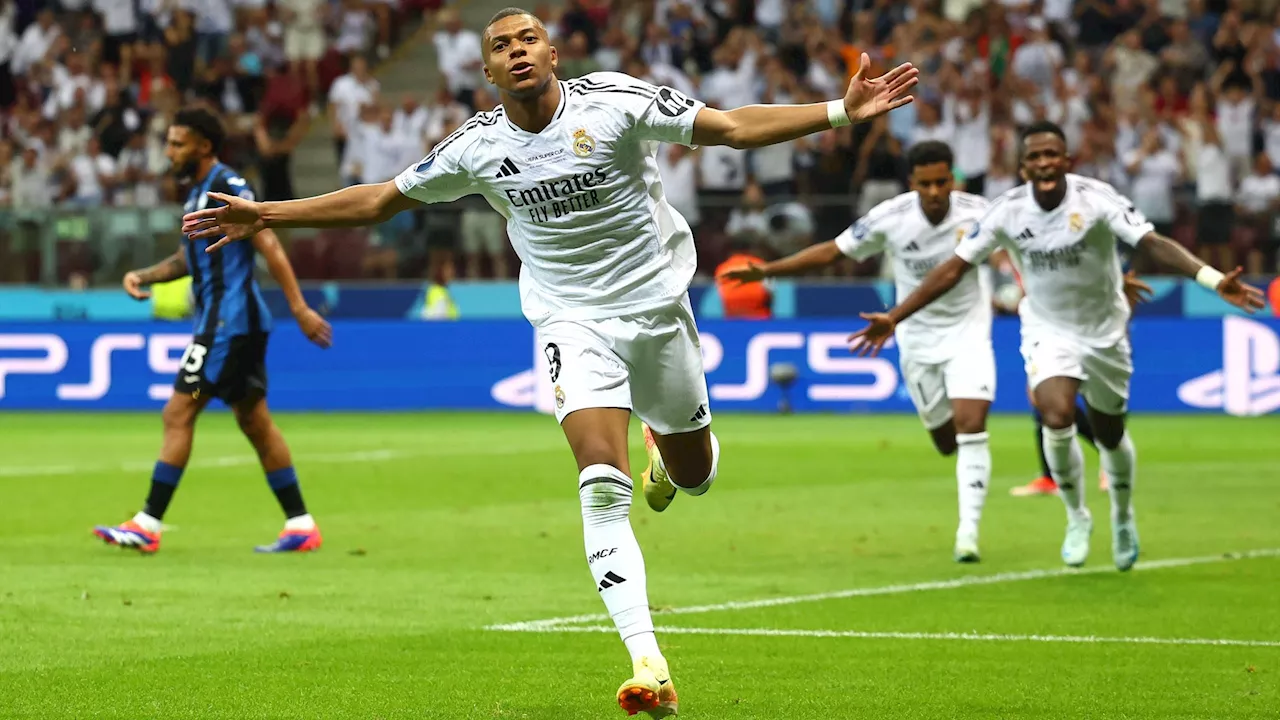  Le premier but de Kylian Mbappé avec le Real Madrid en vidéo