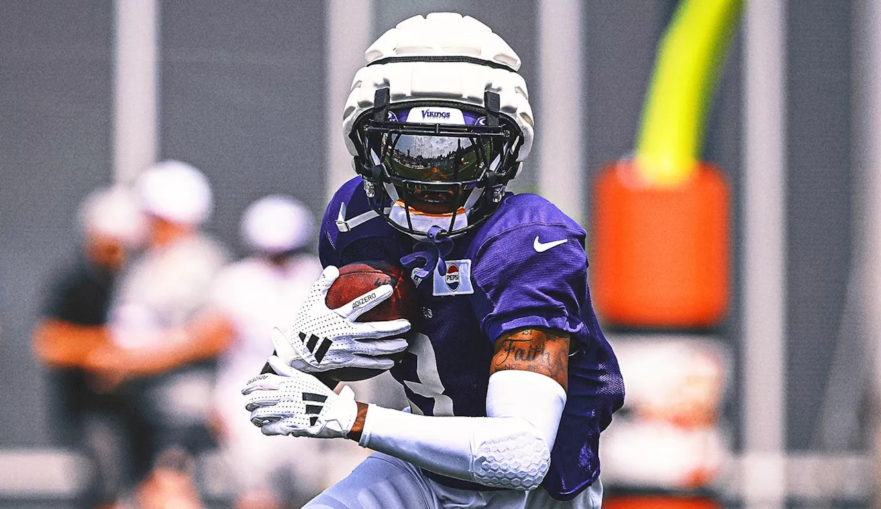 Vikings WR Jordan Addison hurts ankle during joint practice with Browns