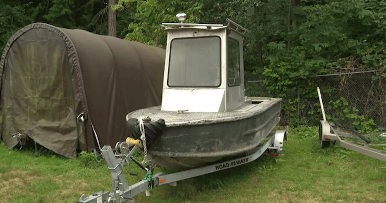 Long-lost ‘Beachcombers’ jetboat returns to Gibsons, B.C. for restoration