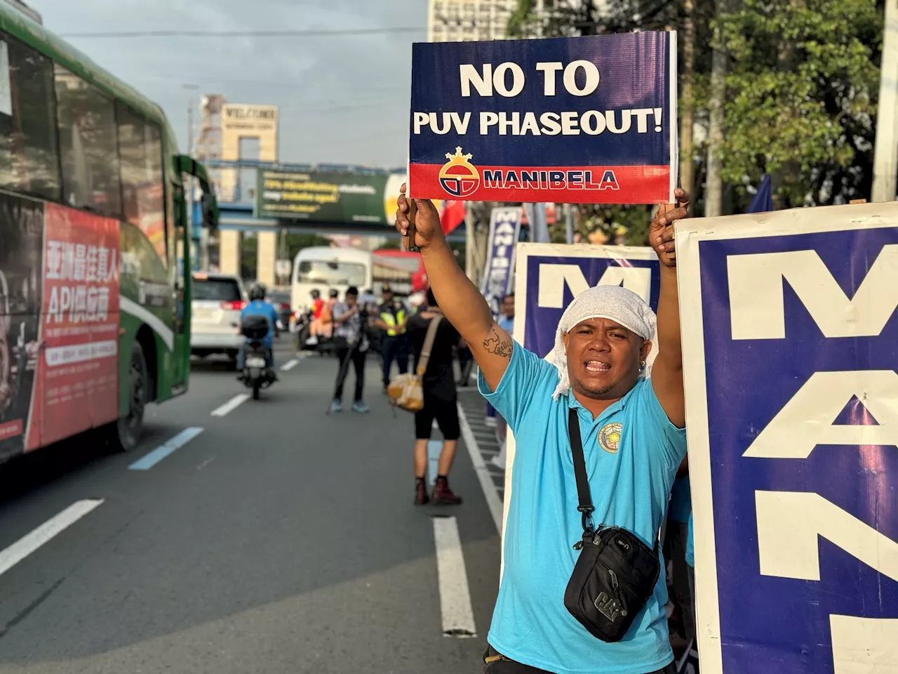 3-day transport strike vs. PUVM begins