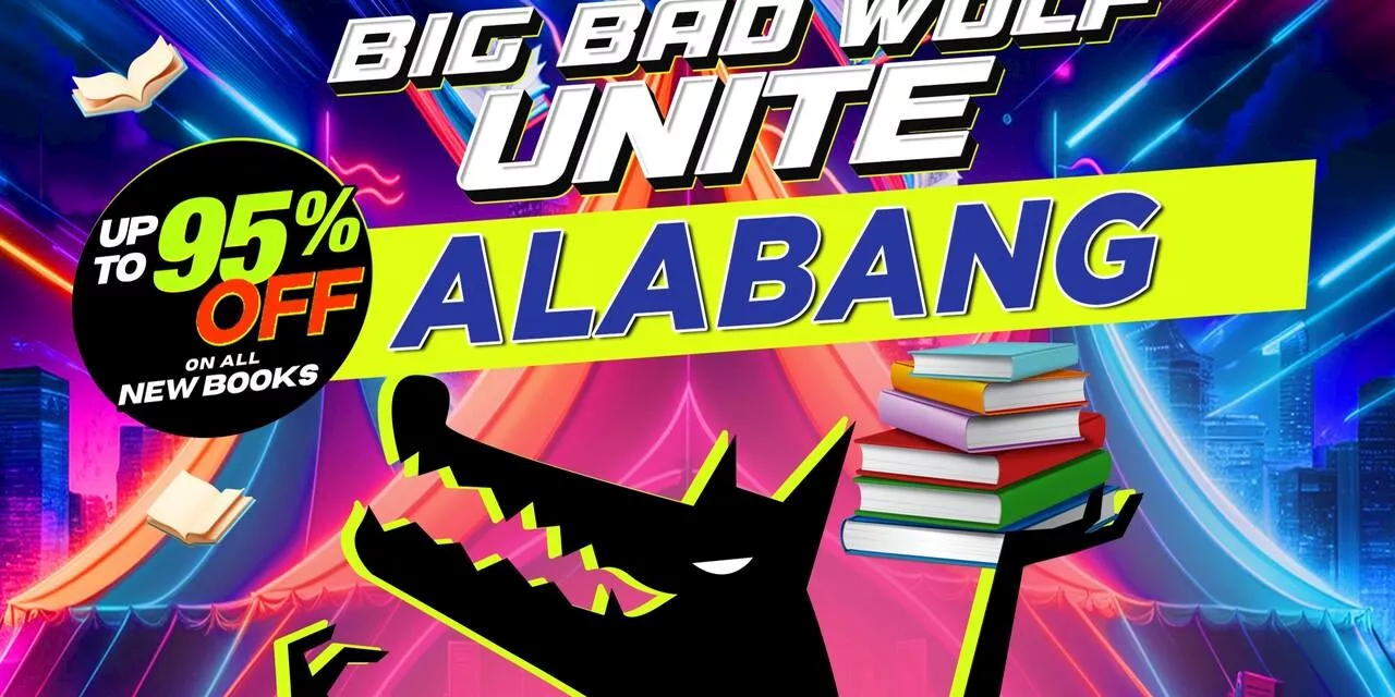 Big Bad Wolf returns to the South with Alabang book sale on Aug. 23