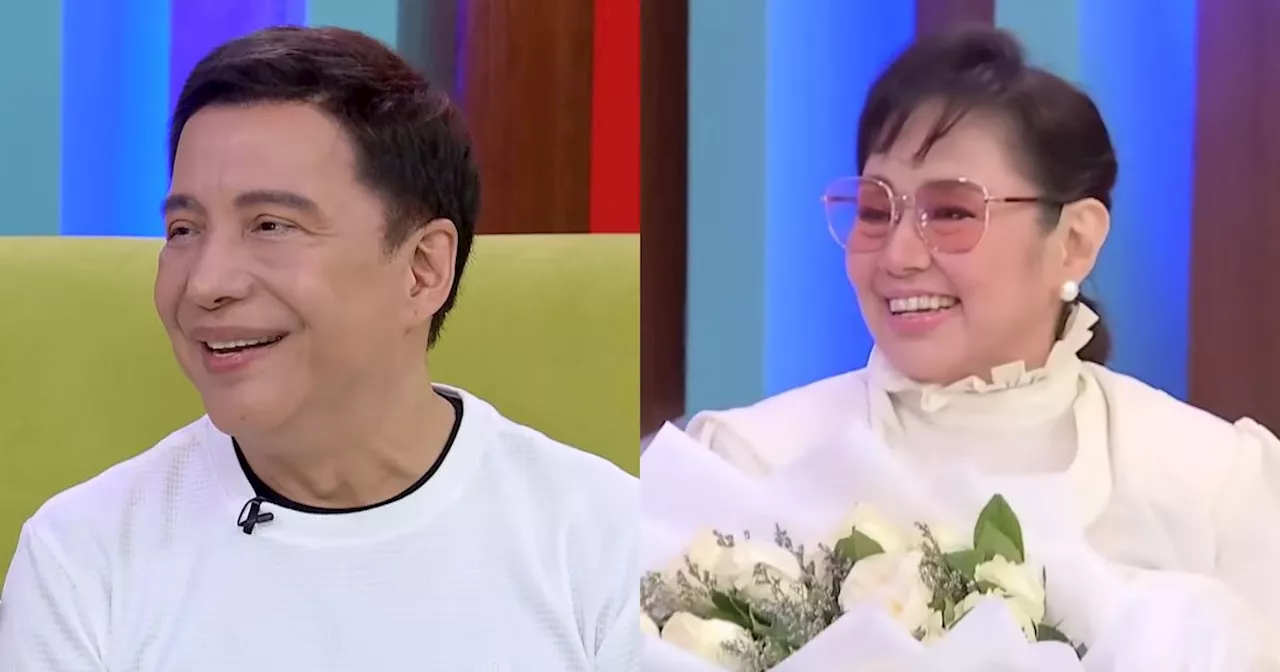 Nonoy Zuñiga reveals Vilma Santos taught him how to do the cinematic kiss