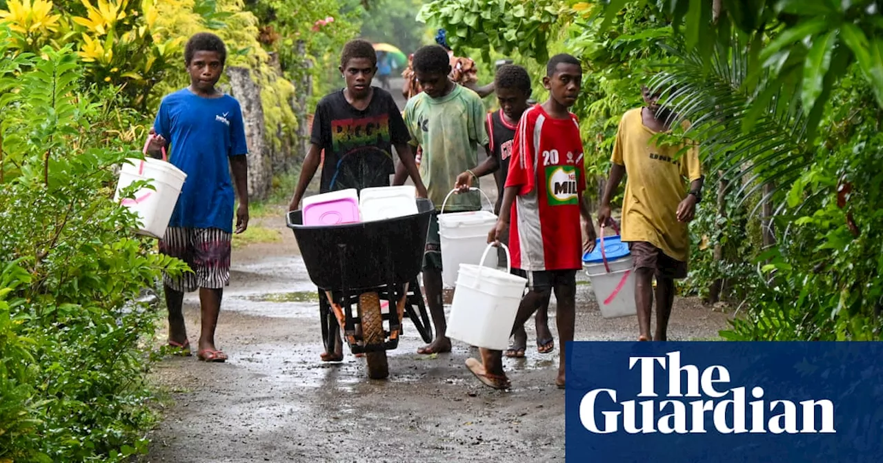 ‘The wells are salty’: how the invading ocean is contaminating Vanuatu’s water