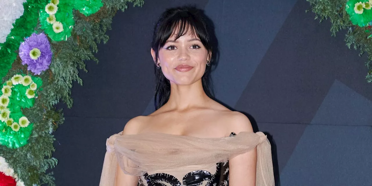 Jenna Ortega Ditches Wednesday-core for a Romantic Gothic Look