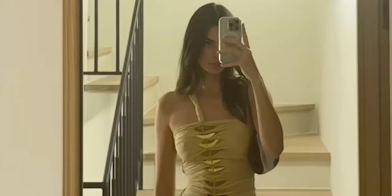 Kendall Jenner Shows Off a Rare Vintage Gucci Dress on Bahamas Getaway