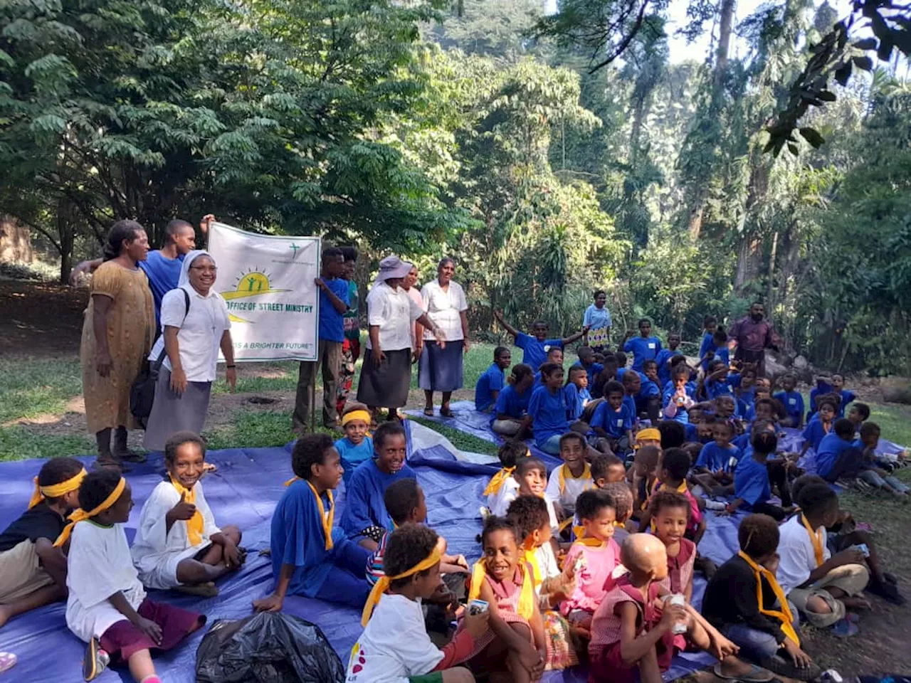 Sister Angela, from India to Port Moresby to take care of street kids