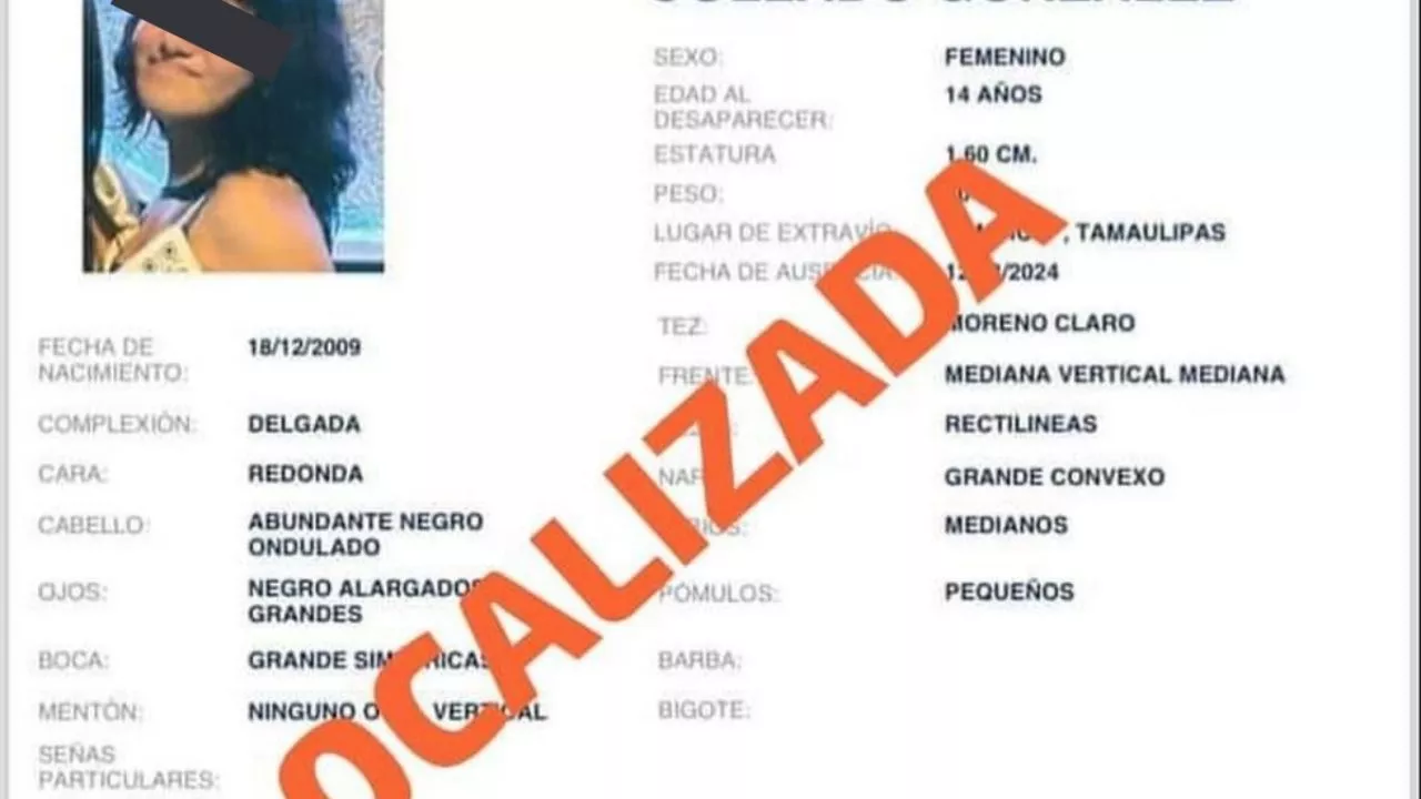 Paso a paso: así fue la desaparición y localización de la hija de la diputada Alexandra González