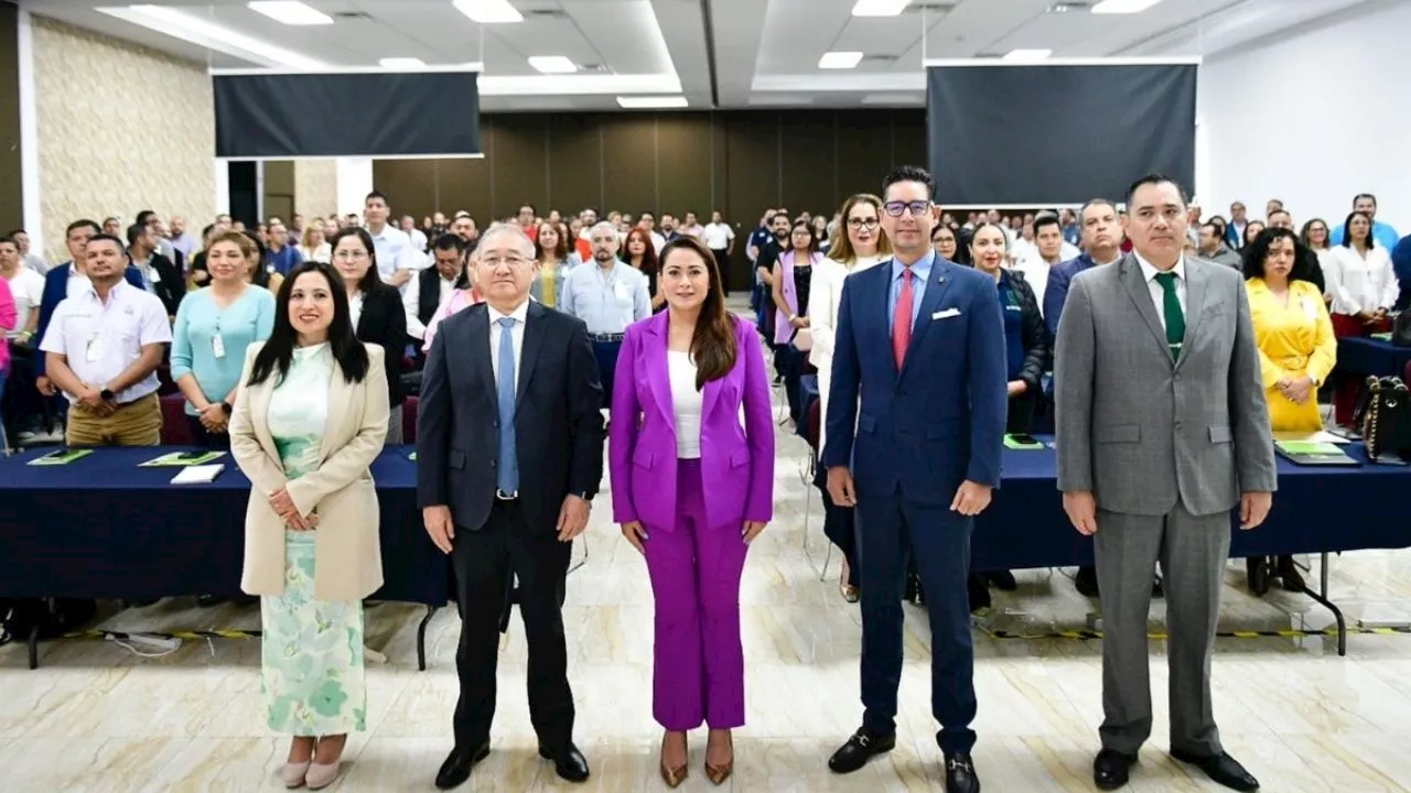 Tere Jiménez inaugura reunión regional de seguridad y salud del IMSS y reitera su compromiso con la salud de los trabajadores