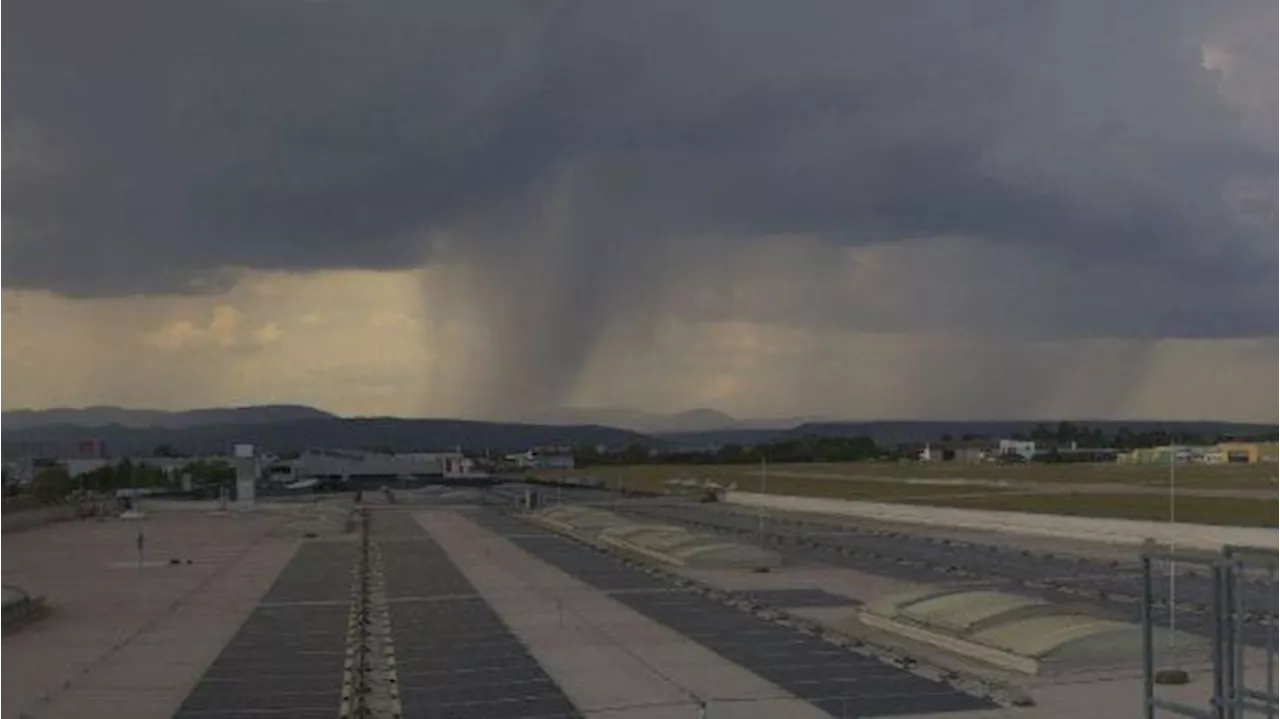 Warnung vor Gewitter und Hagel - Schwere Unwetter nehmen jetzt Kurs auf Wien