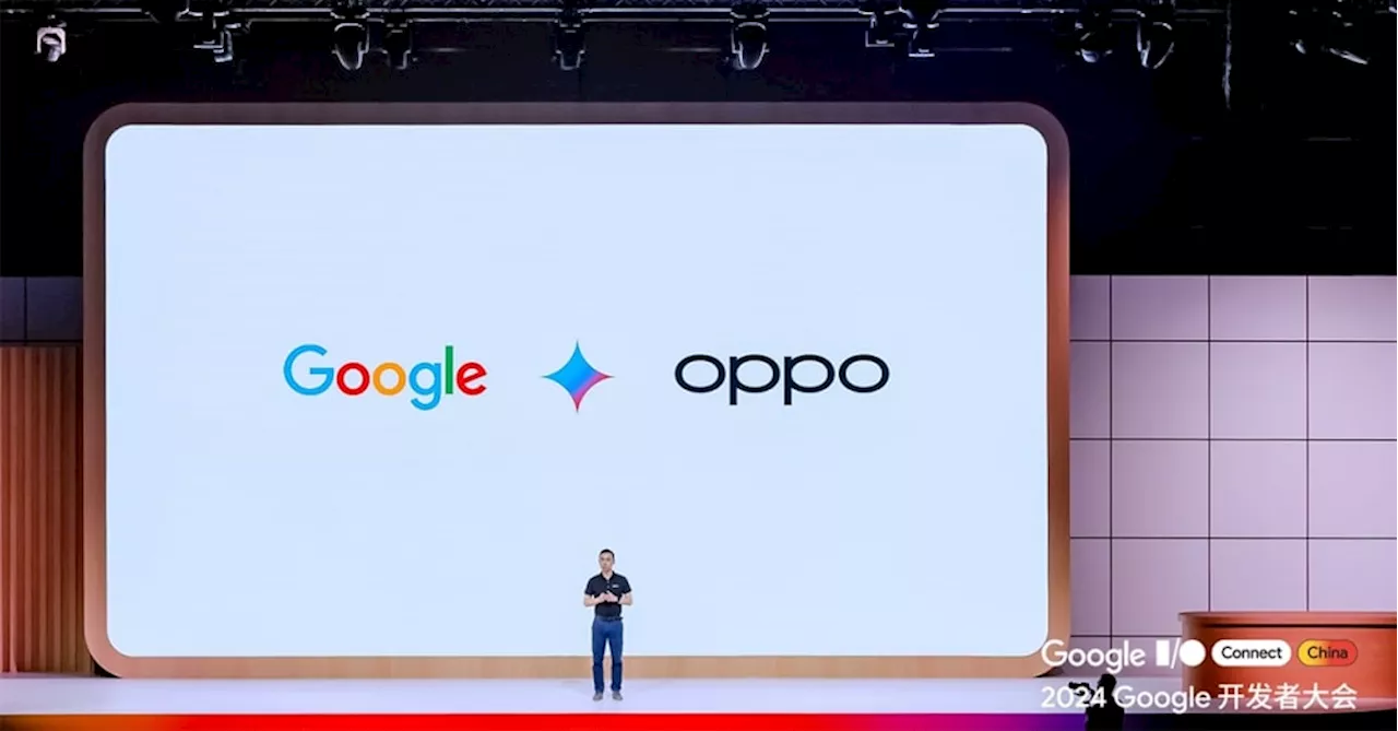 OPPO โชว์ศักยภาพ AI สุดล้ำ ณ งาน Google I/O Connect China 2024