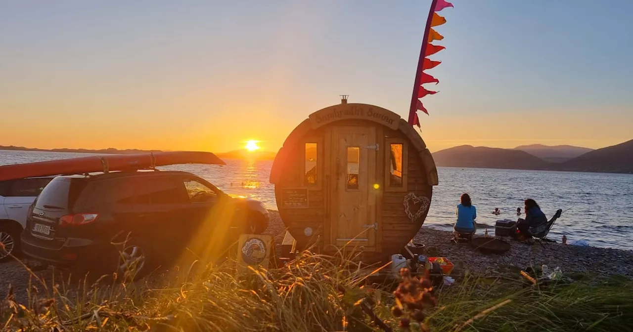 Working up a sweat in the Kingdom – Áine Ryan on the benefits of a mobile sauna
