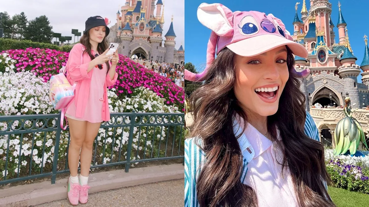 Larissa Manoela abre álbum de viagem à Disney de Paris: 'Meu lugar favorito'