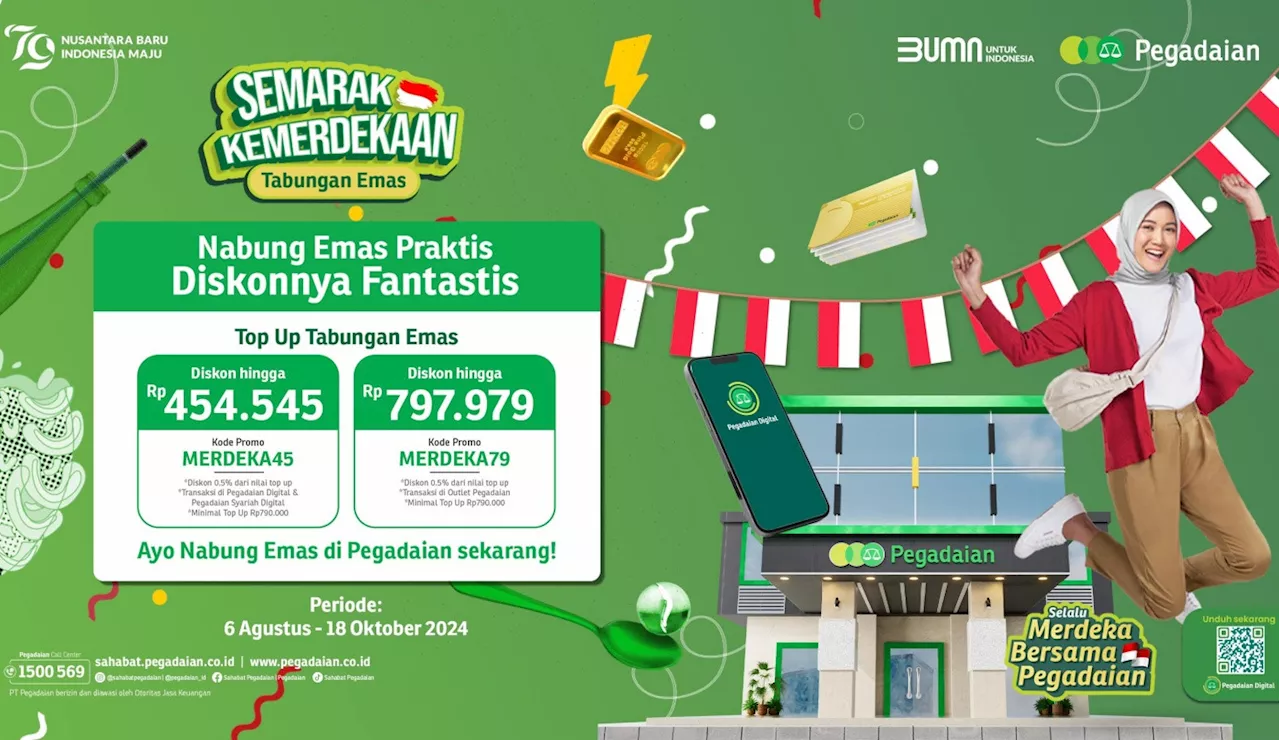 Saatnya Merdeka Finansial: Pegadaian Hadirkan Promo Spesial