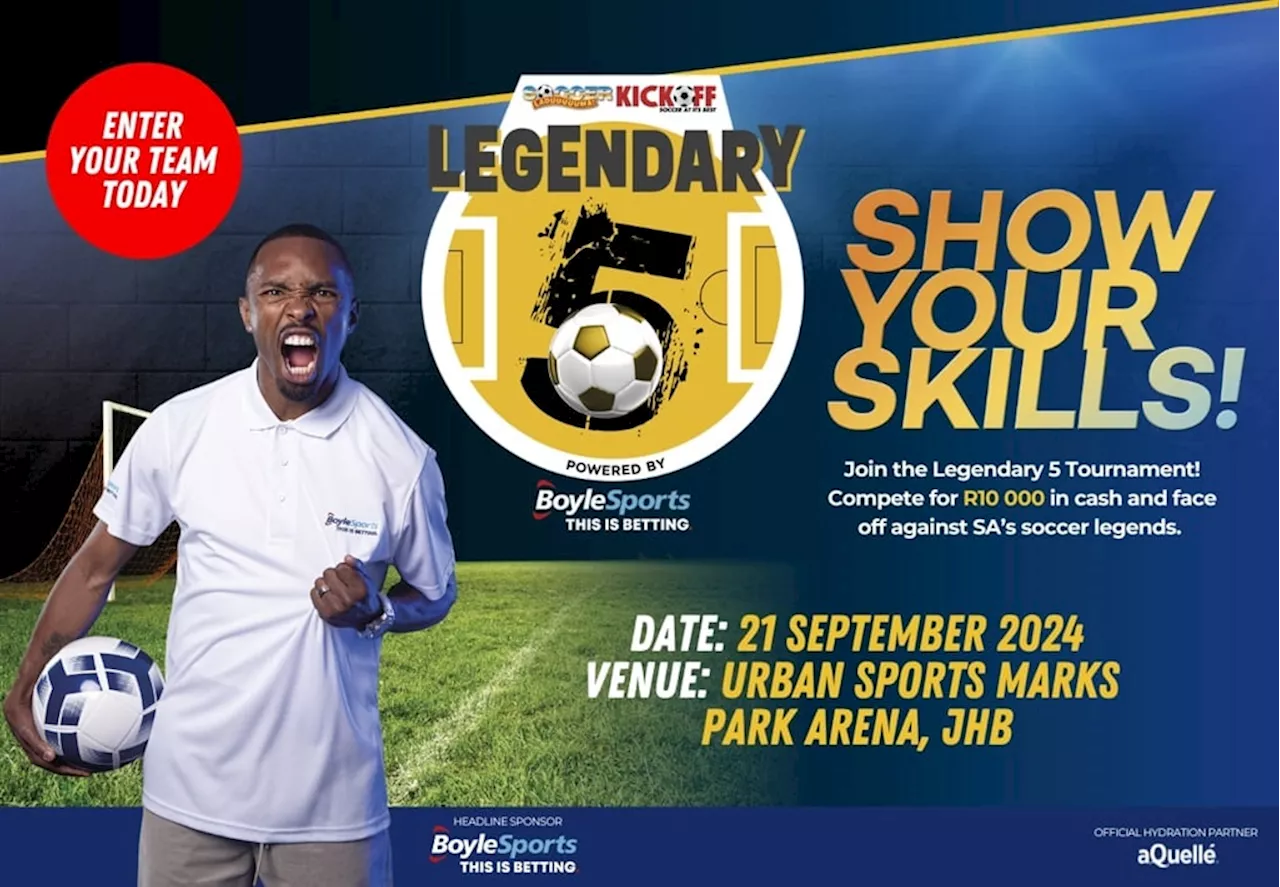 Don’t miss the Legendary 5 Tournament – WIN R10 000 and the title