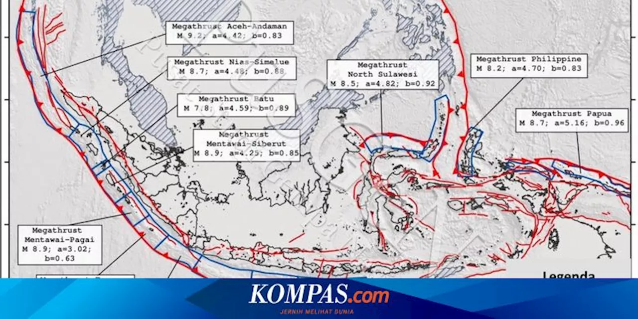 Apa Itu Megathrust yang Bisa Picu Gempa dan Tsunami di Indonesia?