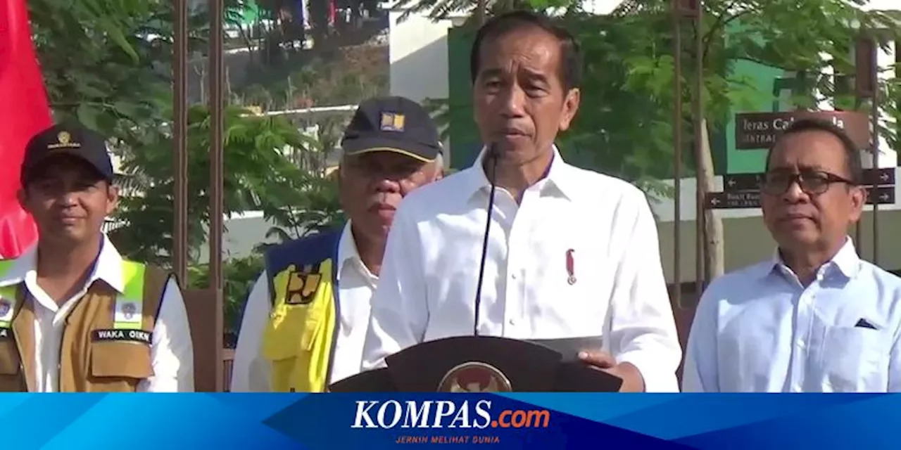 Jokowi Resmikan Plaza Seremoni Sumbu Kebangsaan di IKN