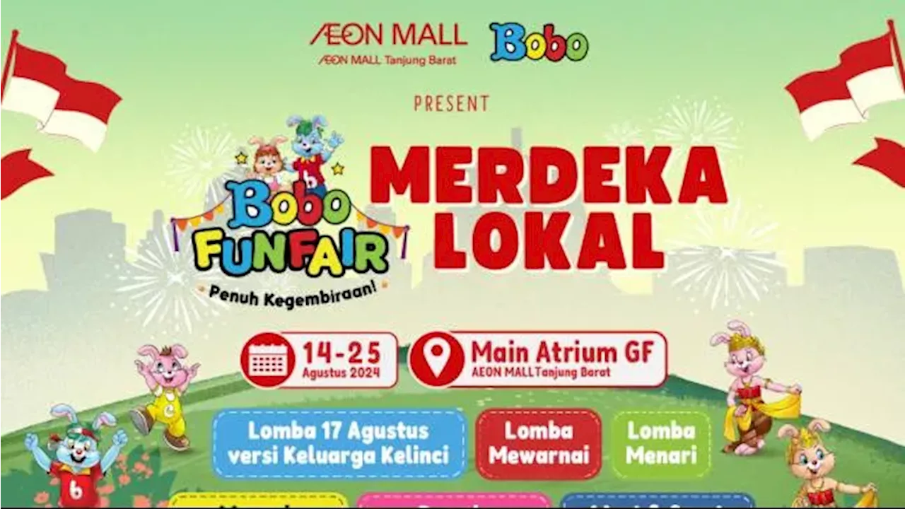 Bobo Funfair 2024: Perayaan HUT RI ke-79 Penuh Kegembiraan untuk Keluarga Indonesia