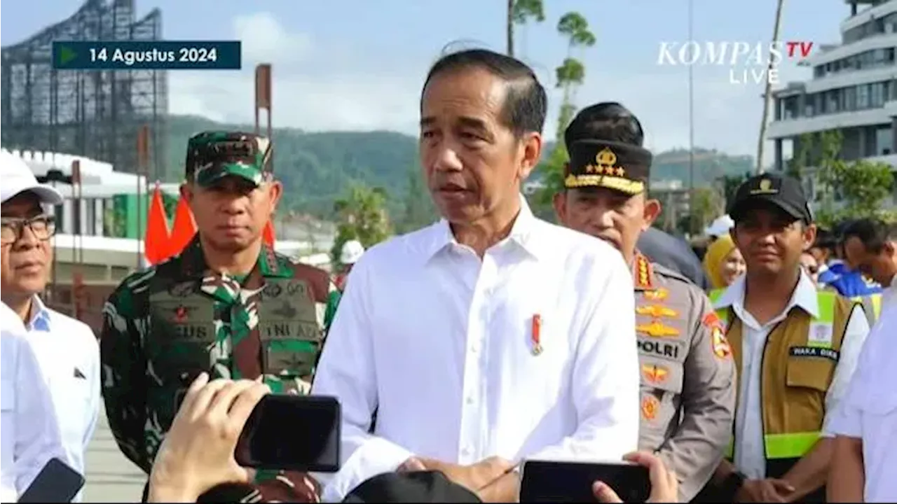 Jokowi soal Prabowo Ingin Segera Berkantor di IKN dan Percepat Pembangunan: Terserah Beliau