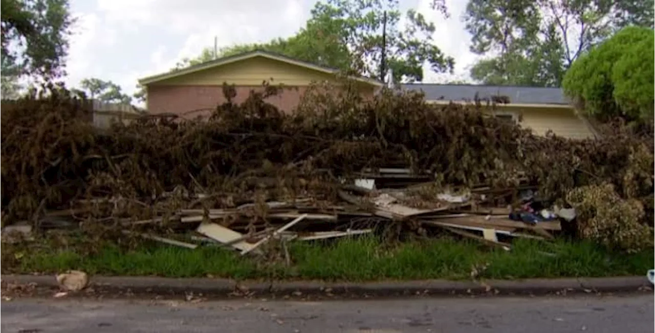 Why did Hurricane Beryl debris clean-up crews skip my street?