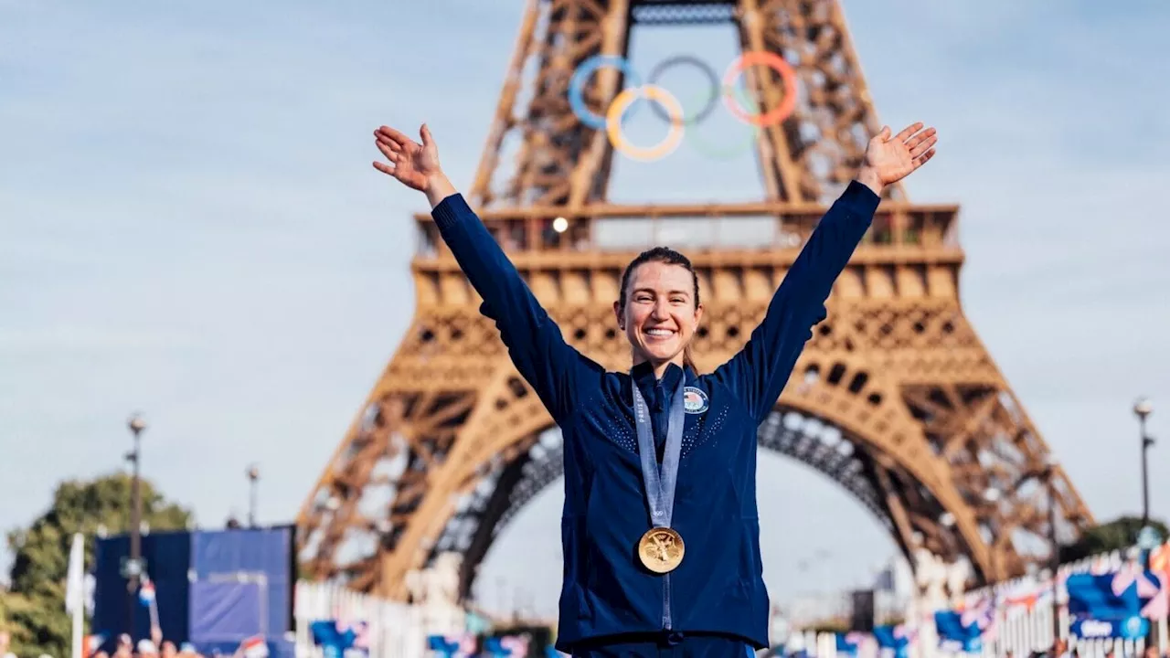 Homer’s Kristen Faulkner recalls her ride to cycling gold at the Paris Olympics