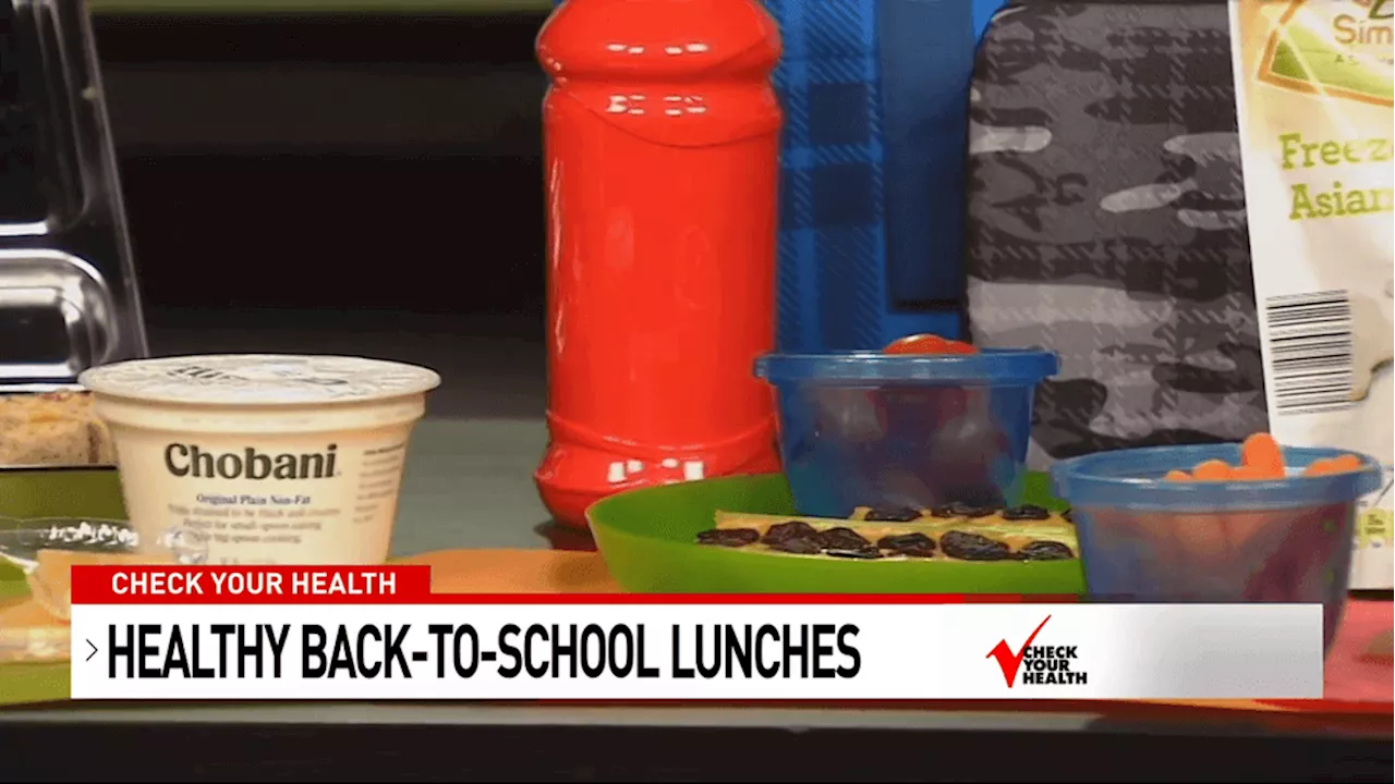 Check Your Health- Four Ways to Involve Kids and Pack Healthy Back-to-School Lunches