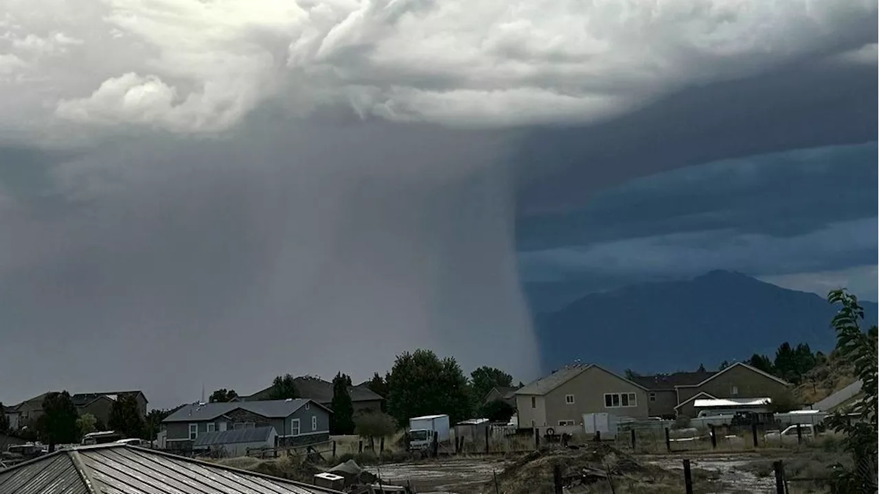 Severe weather focus shifts from Wasatch Front to northeastern Utah