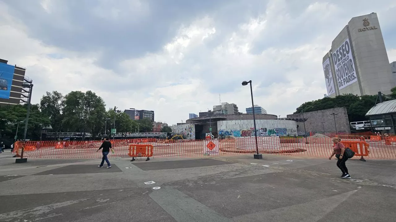 Para septiembre, nueva imagen de la Glorieta de los Insurgentes