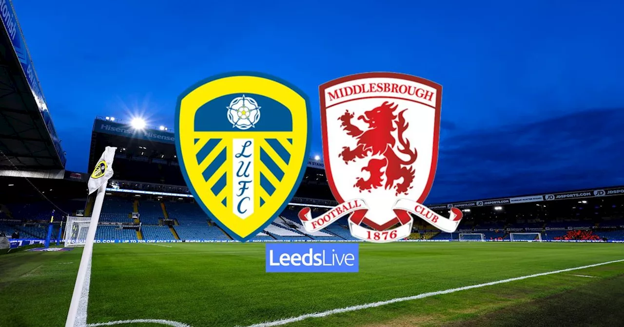 Leeds United 0-3 Middlesbrough highlights as hosts turn in one of Farke's worst performances